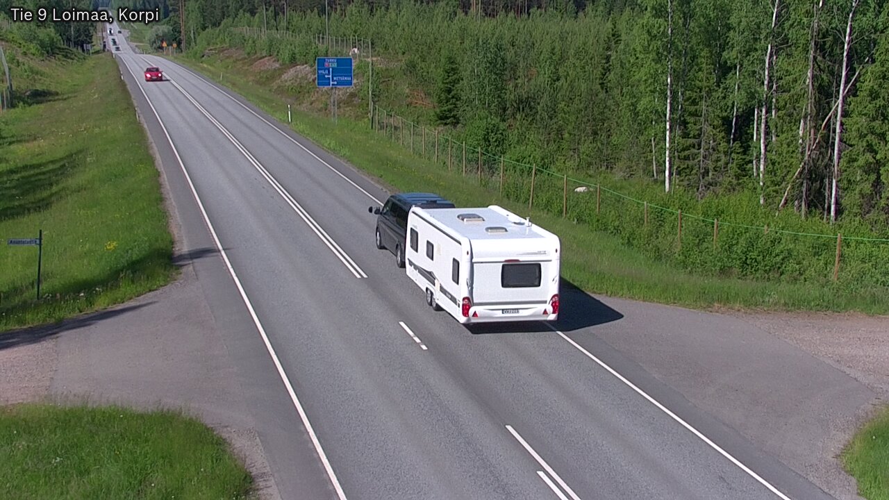 Weather Camera Image Väg 9 Loimaa,Korpi, Loimaa, Varsinais-Suomi