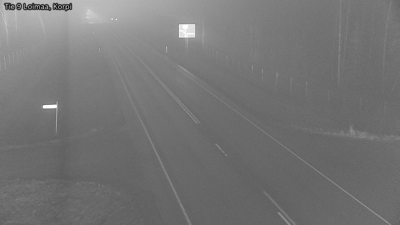 Weather Camera Image Väg 9 Loimaa,Korpi, Loimaa, Varsinais-Suomi