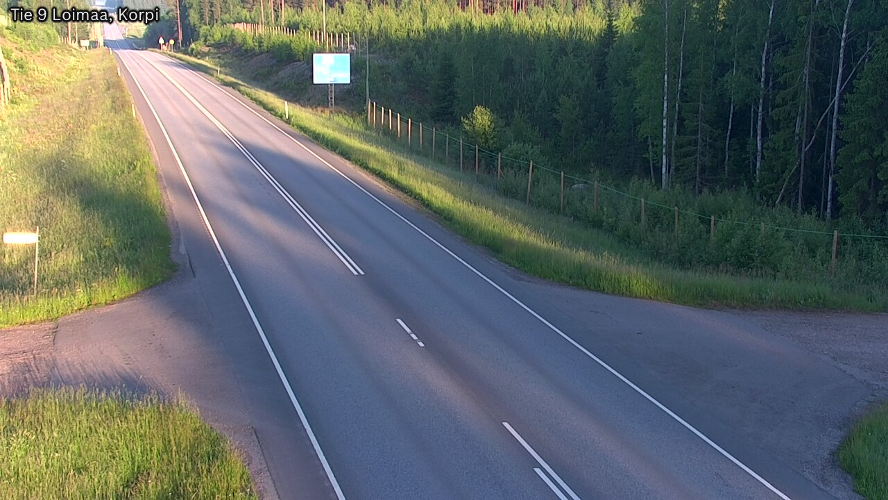 Weather Camera Image Väg 9 Loimaa,Korpi, Loimaa, Varsinais-Suomi