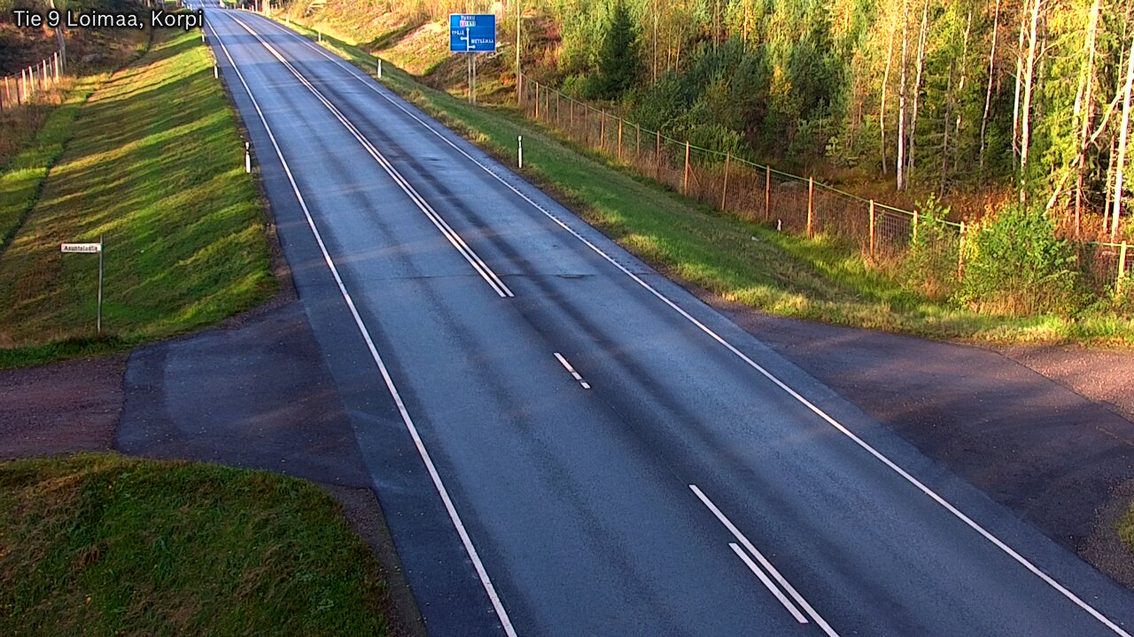 Weather Camera Image Road 9 Loimaa, Korpi, Loimaa, Varsinais-Suomi