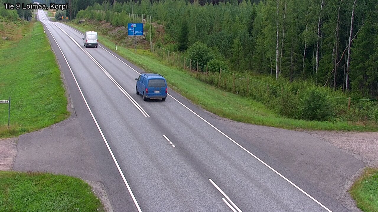 Weather Camera Image Road 9 Loimaa, Korpi, Loimaa, Varsinais-Suomi