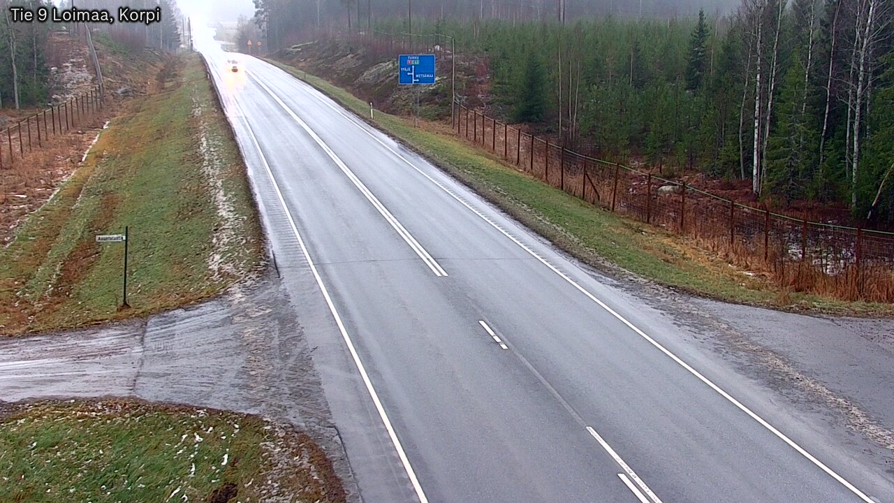 Weather Camera Image Väg 9 Loimaa,Korpi, Loimaa, Varsinais-Suomi