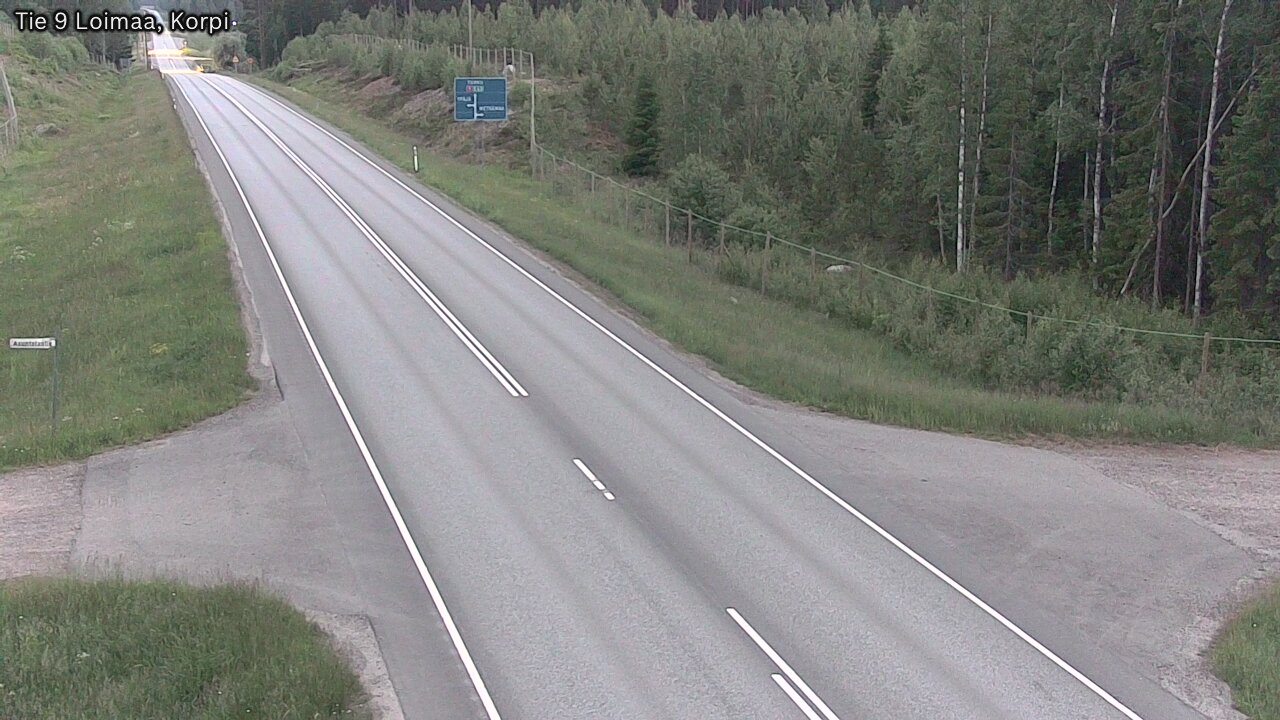 Weather Camera Image Väg 9 Loimaa,Korpi, Loimaa, Varsinais-Suomi