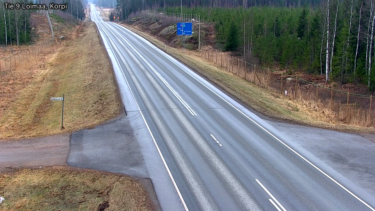 Weather Camera Image Road 9 Loimaa, Korpi, Loimaa, Varsinais-Suomi
