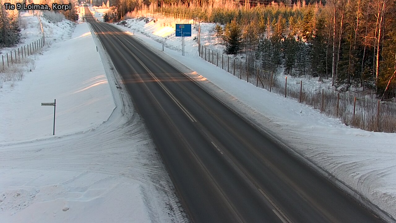 Weather Camera Image Road 9 Loimaa, Korpi, Loimaa, Varsinais-Suomi