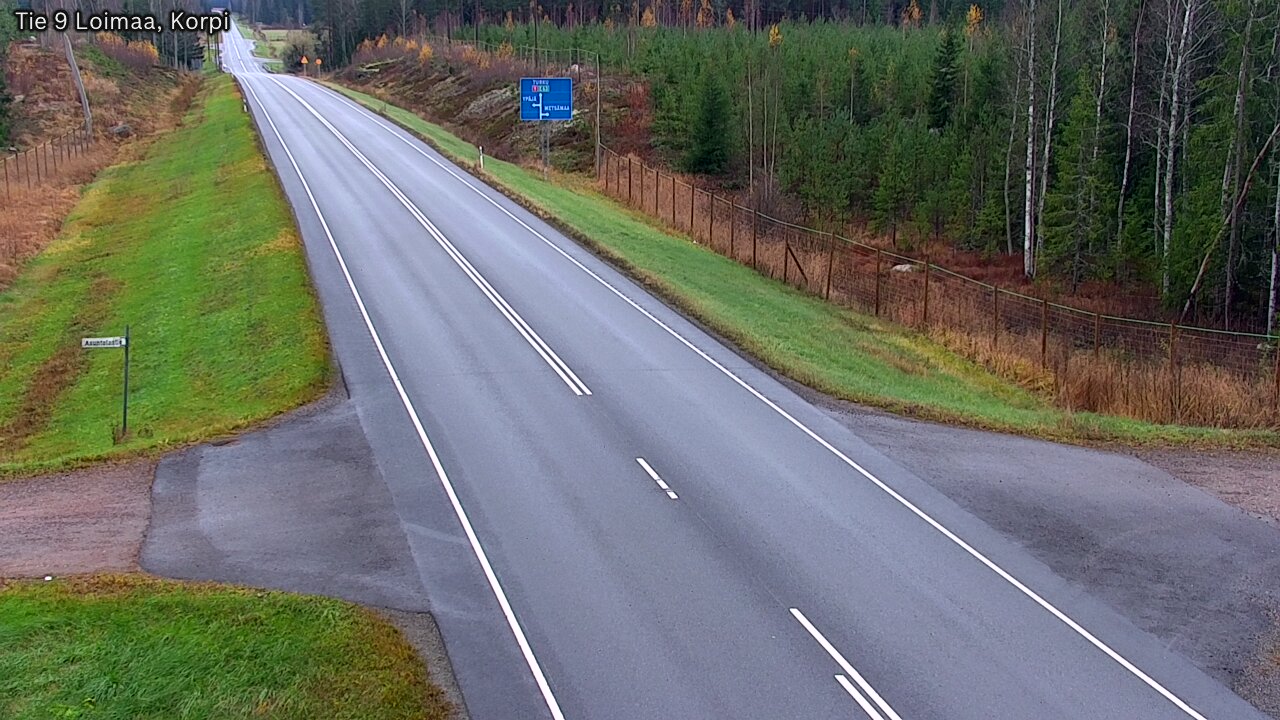 Kelikamerat Kuva Tie 9 Loimaa, Korpi, Loimaa, Varsinais-Suomi