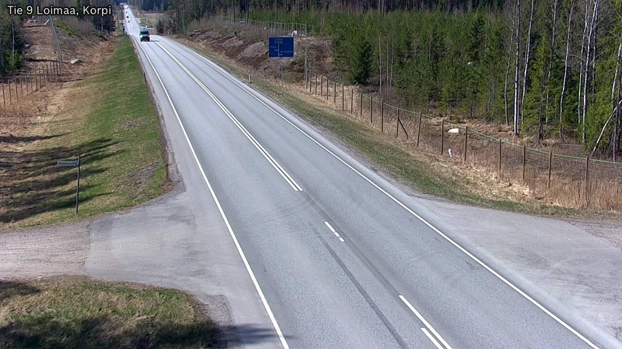 Kelikamerat Kuva Tie 9 Loimaa, Korpi, Loimaa, Varsinais-Suomi