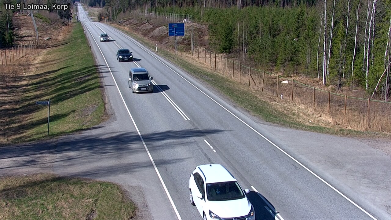 Kelikamerat Kuva Tie 9 Loimaa, Korpi, Loimaa, Varsinais-Suomi