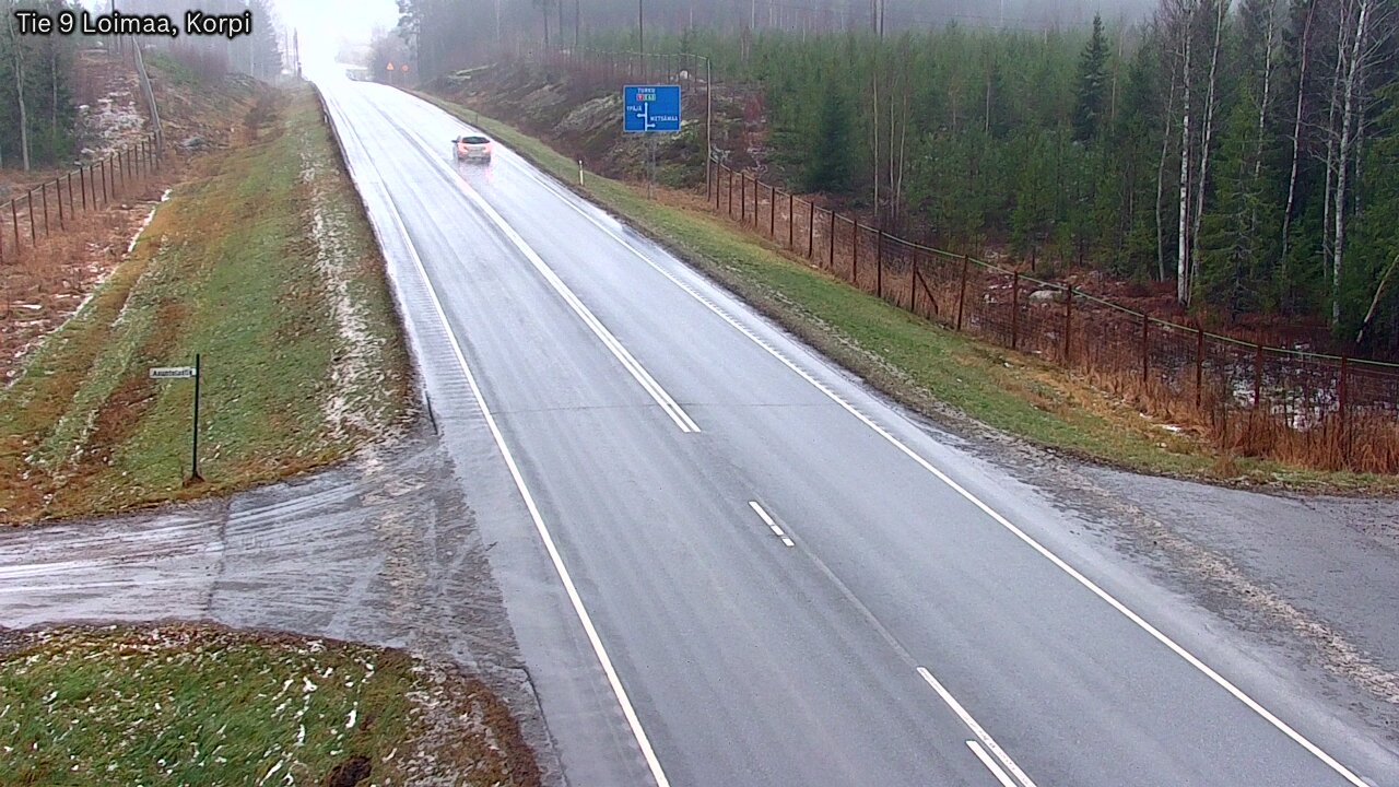 Weather Camera Image Väg 9 Loimaa,Korpi, Loimaa, Varsinais-Suomi