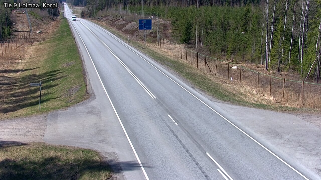 Kelikamerat Kuva Tie 9 Loimaa, Korpi, Loimaa, Varsinais-Suomi