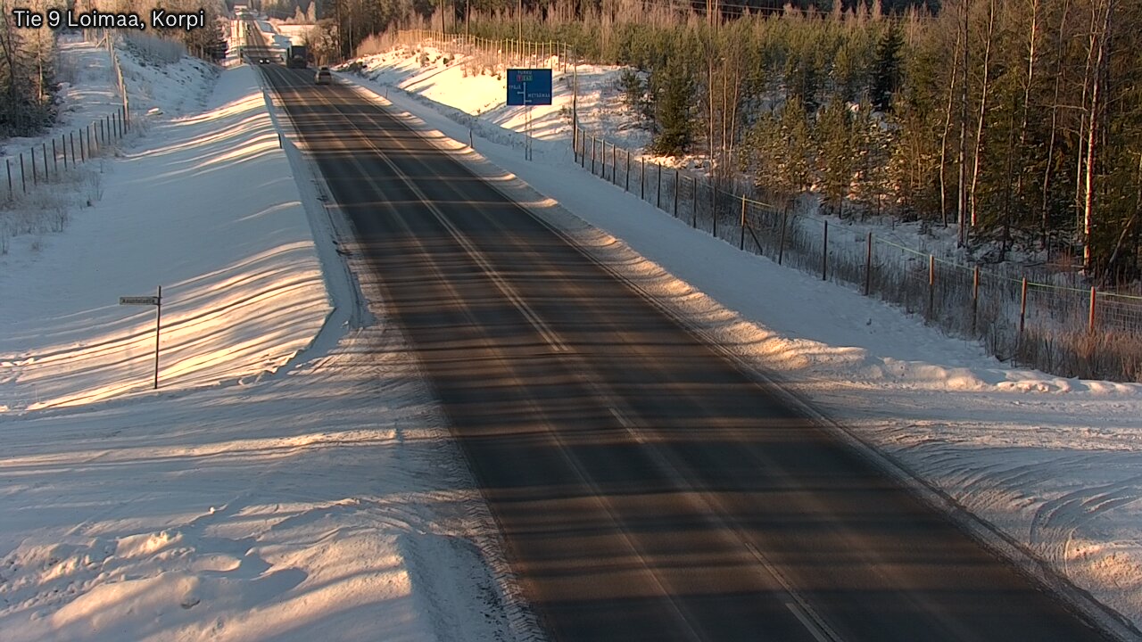 Weather Camera Image Road 9 Loimaa, Korpi, Loimaa, Varsinais-Suomi