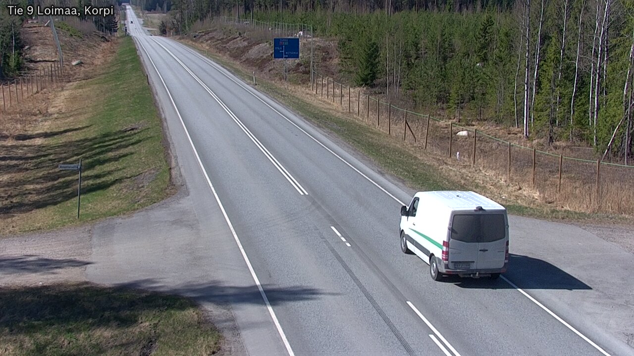 Kelikamerat Kuva Tie 9 Loimaa, Korpi, Loimaa, Varsinais-Suomi