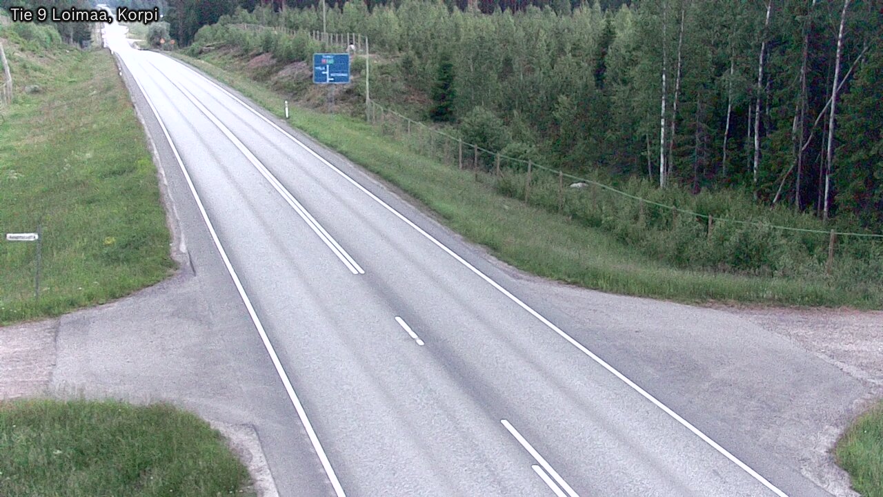 Weather Camera Image Väg 9 Loimaa,Korpi, Loimaa, Varsinais-Suomi