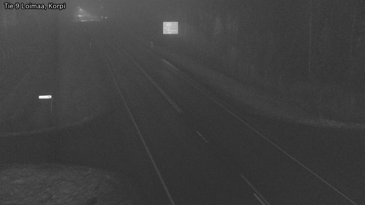 Weather Camera Image Väg 9 Loimaa,Korpi, Loimaa, Varsinais-Suomi