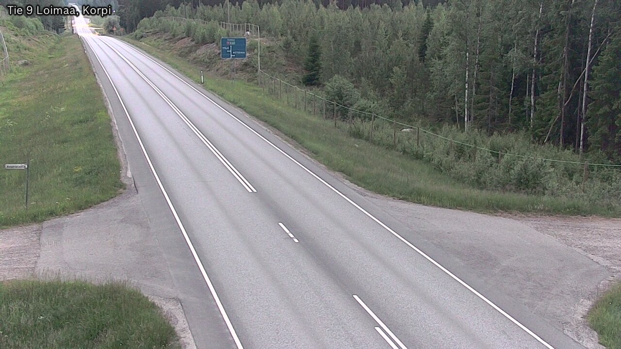Weather Camera Image Väg 9 Loimaa,Korpi, Loimaa, Varsinais-Suomi