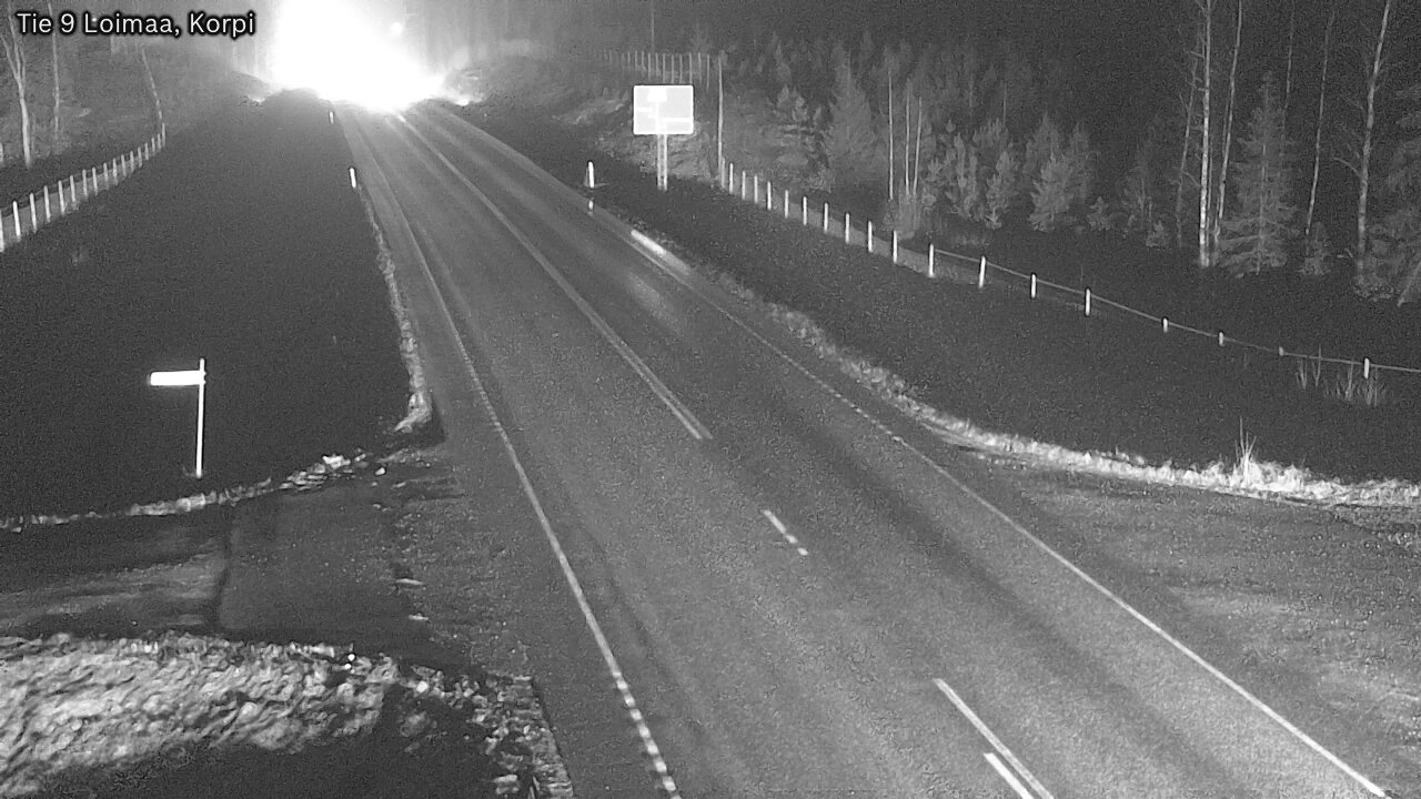 Weather Camera Image Väg 9 Loimaa,Korpi, Loimaa, Varsinais-Suomi