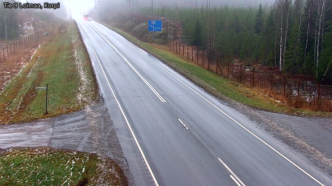 Weather Camera Image Väg 9 Loimaa,Korpi, Loimaa, Varsinais-Suomi