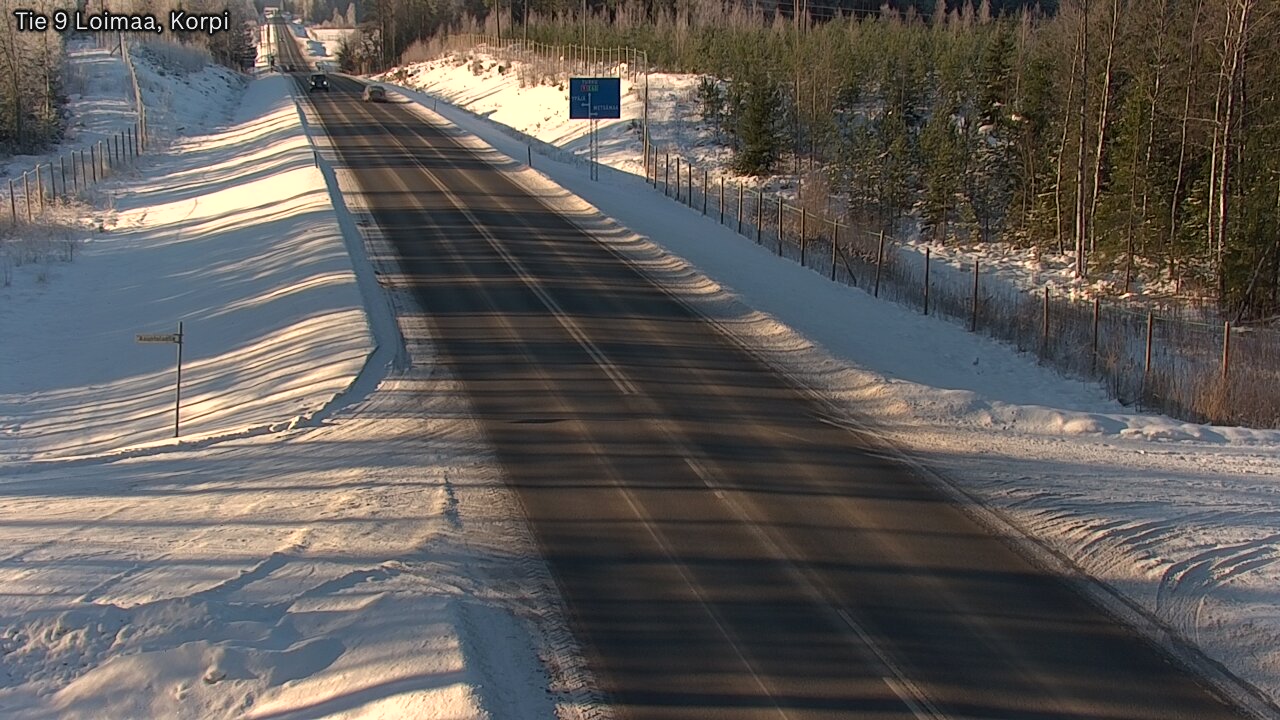 Weather Camera Image Road 9 Loimaa, Korpi, Loimaa, Varsinais-Suomi