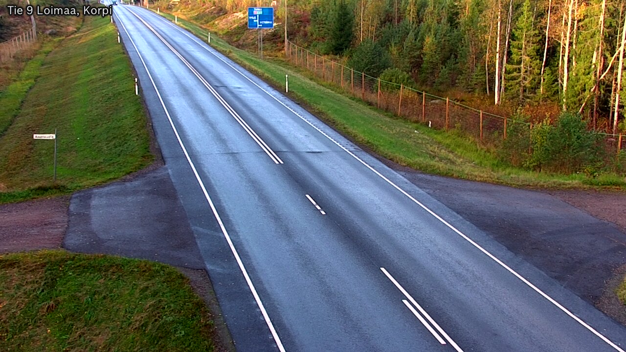 Weather Camera Image Road 9 Loimaa, Korpi, Loimaa, Varsinais-Suomi