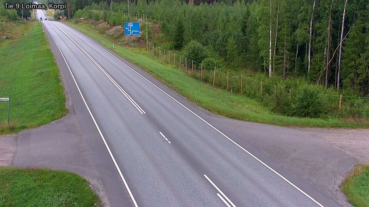 Weather Camera Image Road 9 Loimaa, Korpi, Loimaa, Varsinais-Suomi