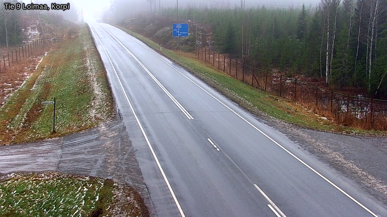 Weather Camera Image Väg 9 Loimaa,Korpi, Loimaa, Varsinais-Suomi