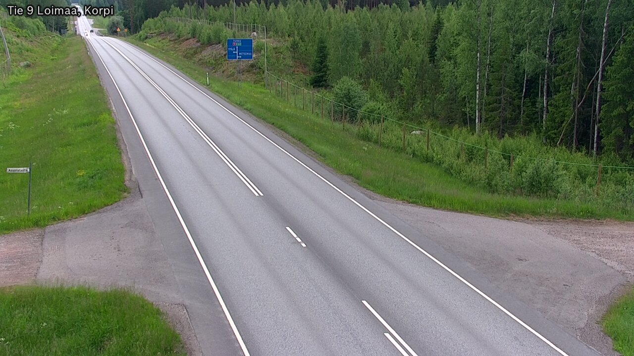 Weather Camera Image Road 9 Loimaa, Korpi, Loimaa, Varsinais-Suomi