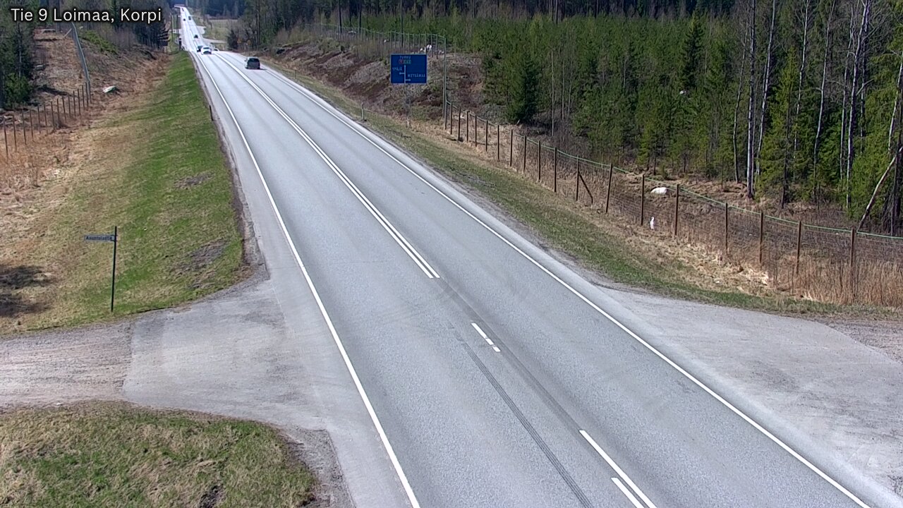 Kelikamerat Kuva Tie 9 Loimaa, Korpi, Loimaa, Varsinais-Suomi