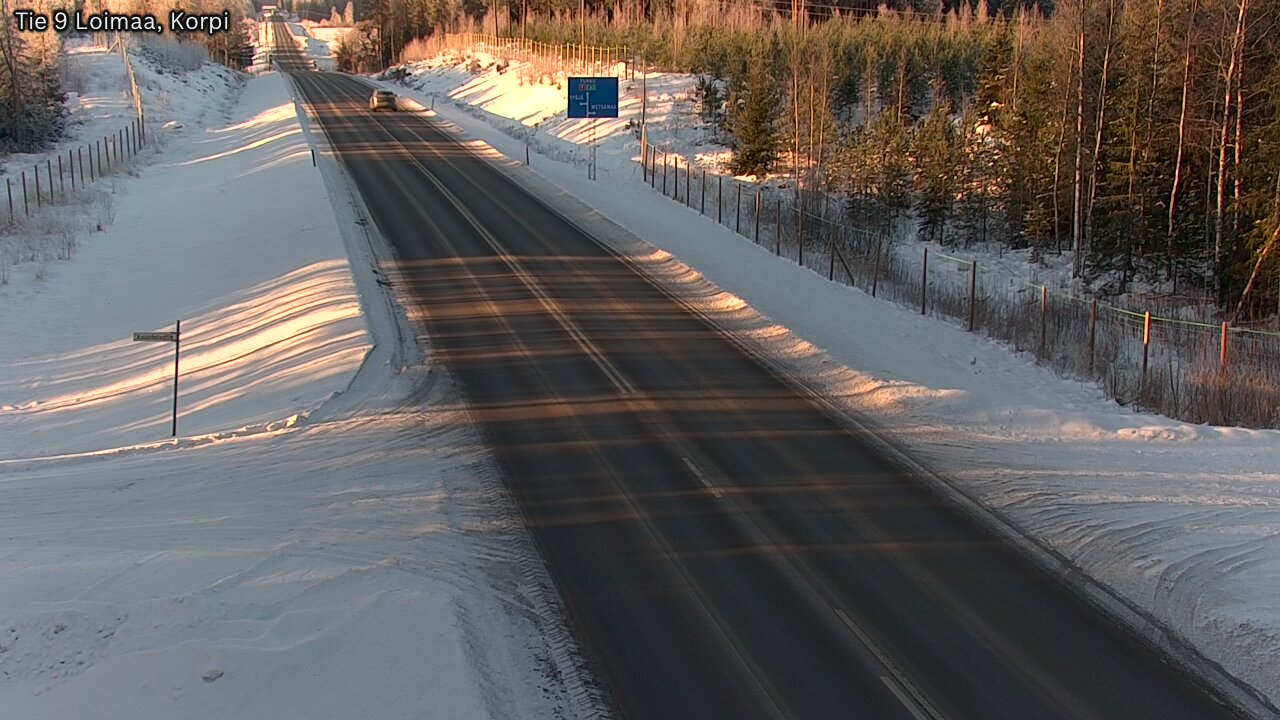 Weather Camera Image Road 9 Loimaa, Korpi, Loimaa, Varsinais-Suomi