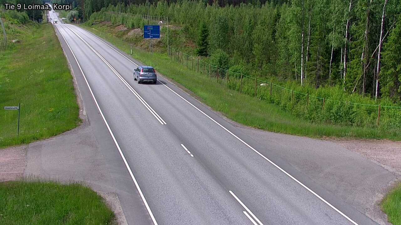 Weather Camera Image Väg 9 Loimaa,Korpi, Loimaa, Varsinais-Suomi