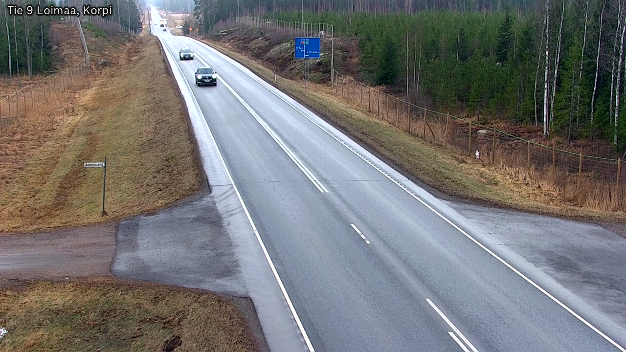 Weather Camera Image Väg 9 Loimaa,Korpi, Loimaa, Varsinais-Suomi