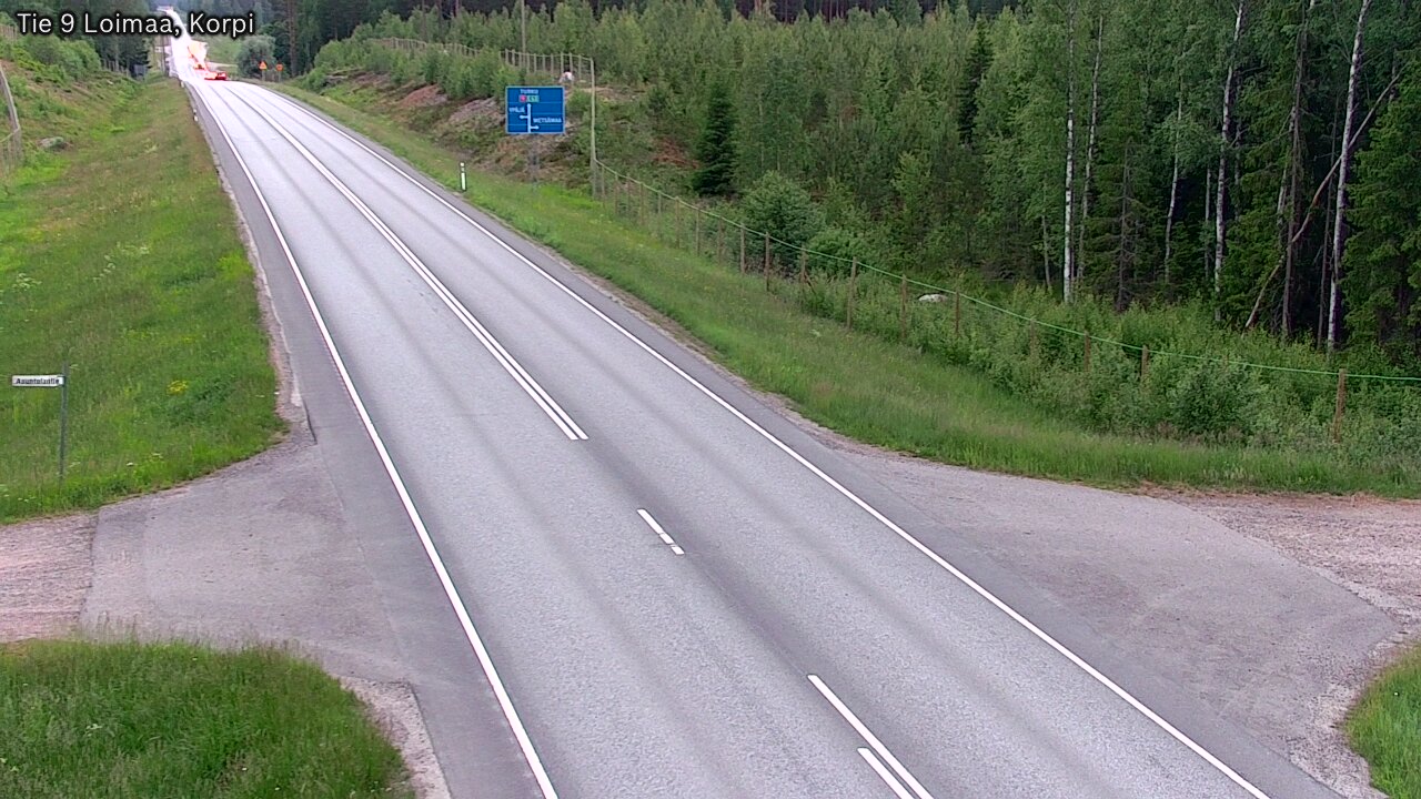 Weather Camera Image Väg 9 Loimaa,Korpi, Loimaa, Varsinais-Suomi
