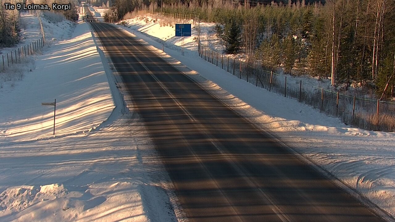 Weather Camera Image Road 9 Loimaa, Korpi, Loimaa, Varsinais-Suomi