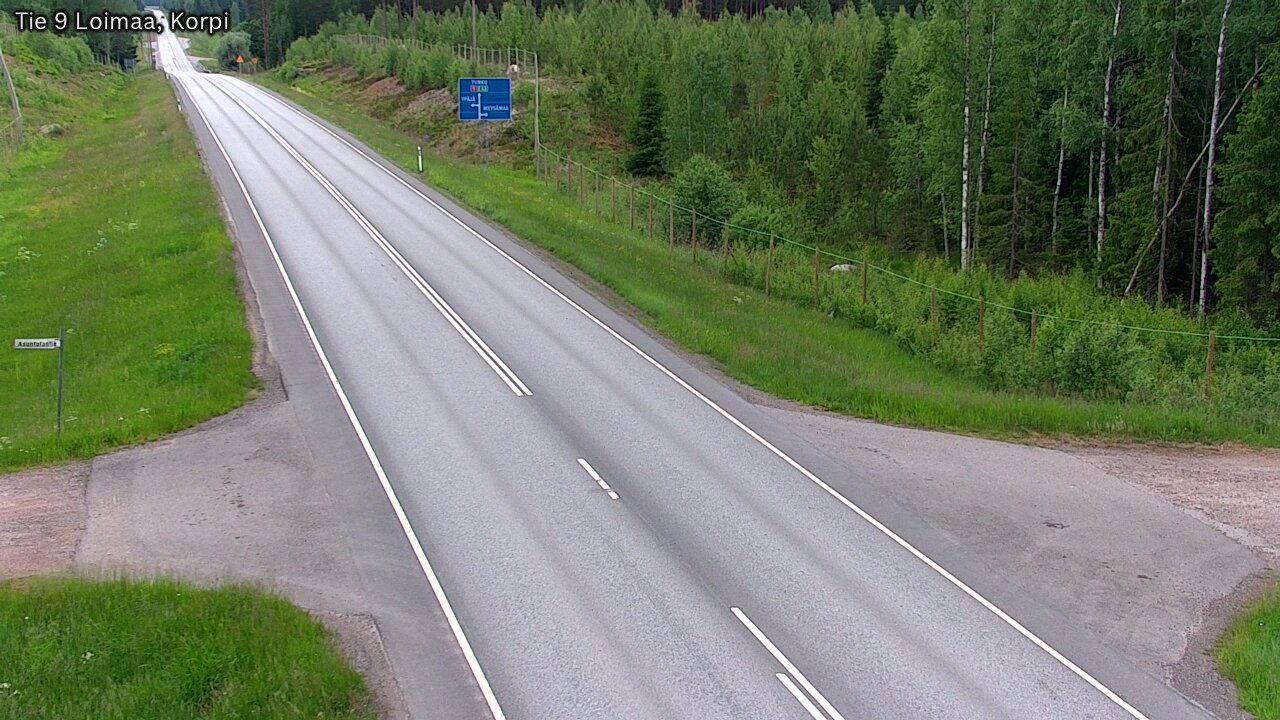 Kelikamerat Kuva Tie 9 Loimaa, Korpi, Loimaa, Varsinais-Suomi