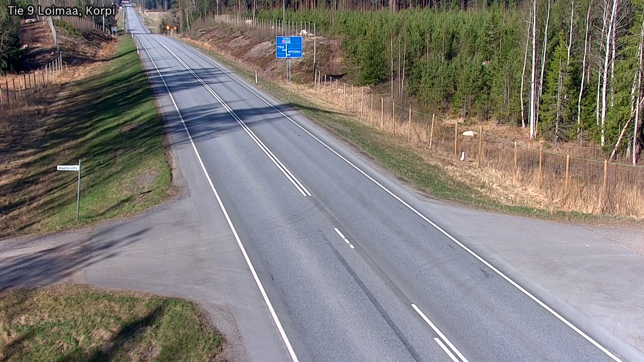 Kelikamerat Kuva Tie 9 Loimaa, Korpi, Loimaa, Varsinais-Suomi