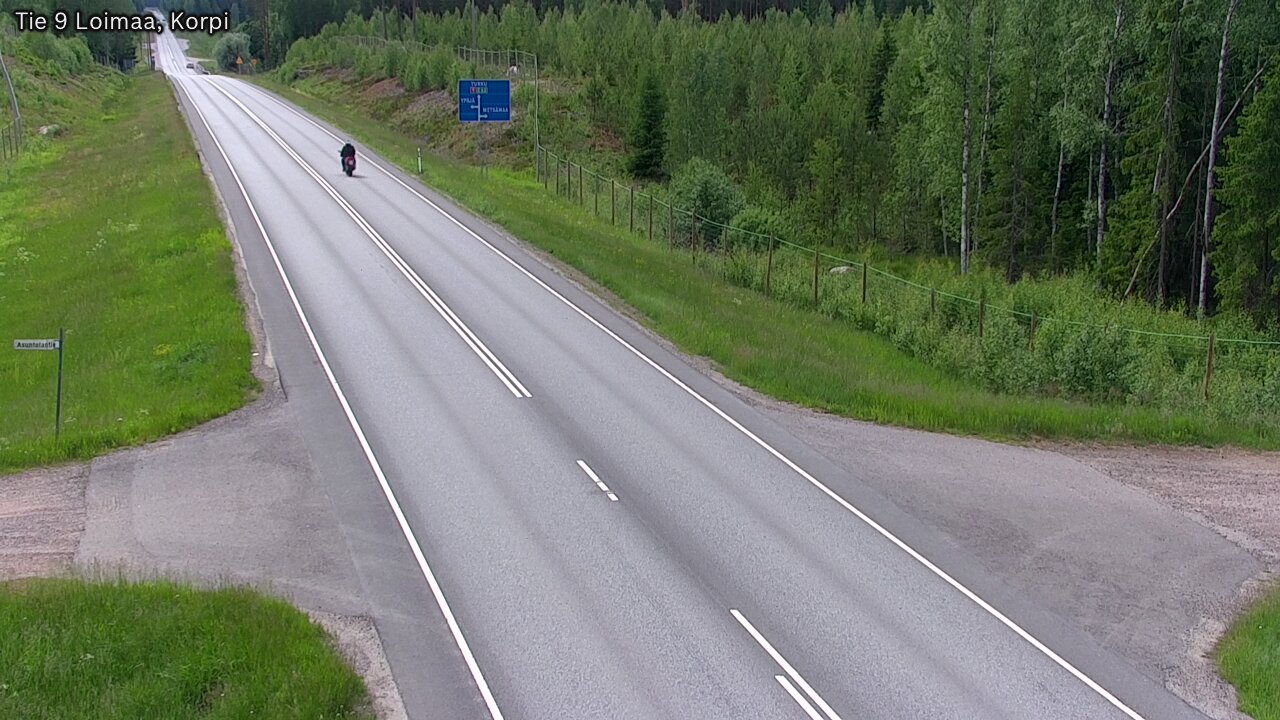Weather Camera Image Väg 9 Loimaa,Korpi, Loimaa, Varsinais-Suomi
