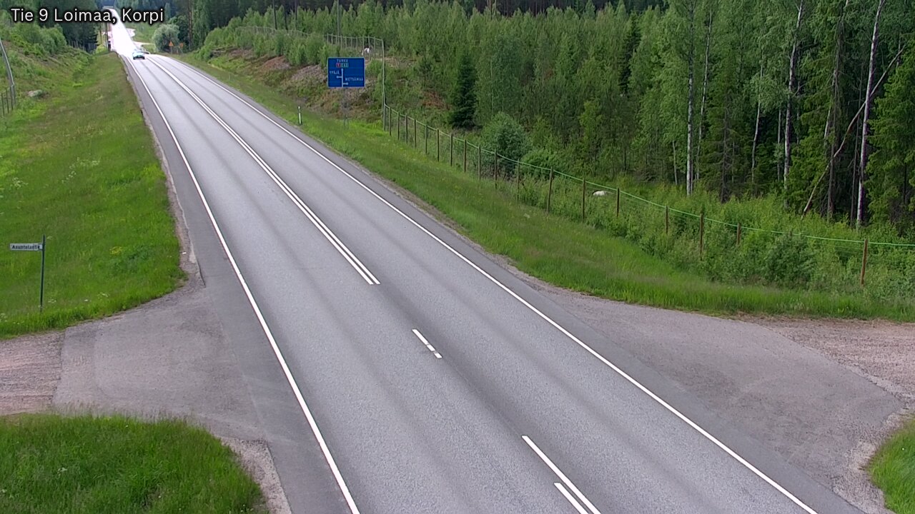 Weather Camera Image Väg 9 Loimaa,Korpi, Loimaa, Varsinais-Suomi