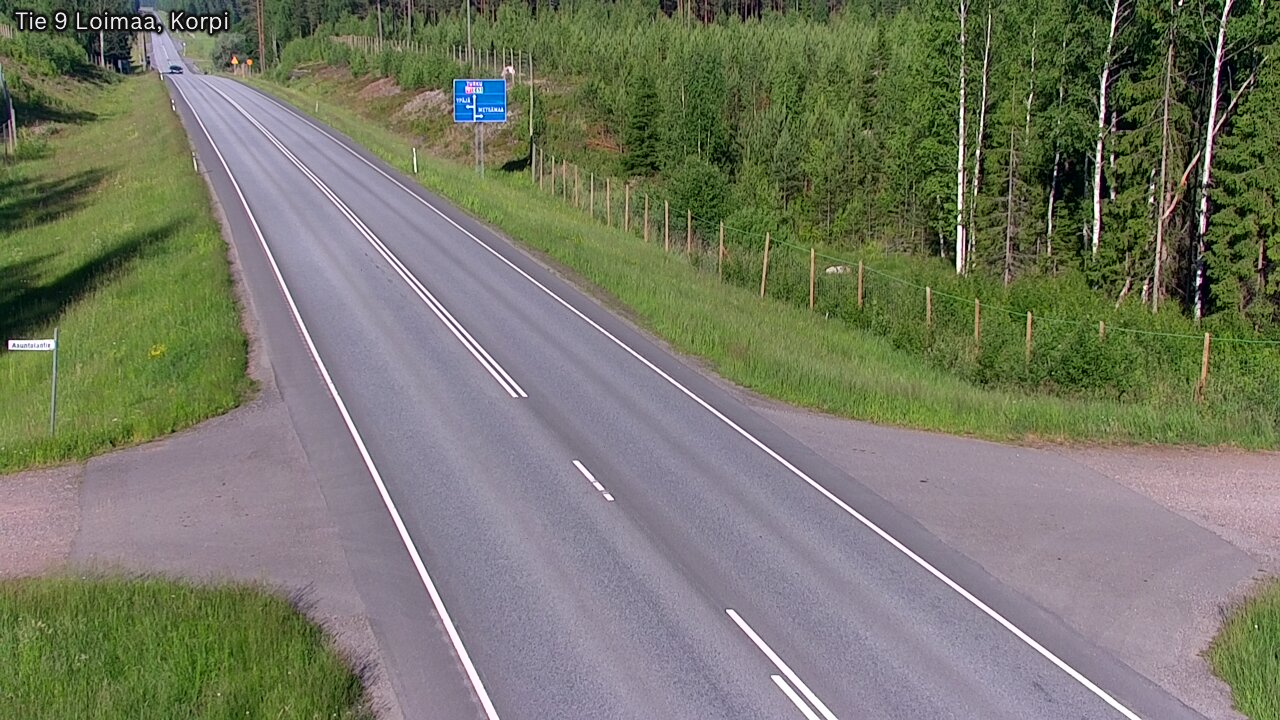 Weather Camera Image Väg 9 Loimaa,Korpi, Loimaa, Varsinais-Suomi