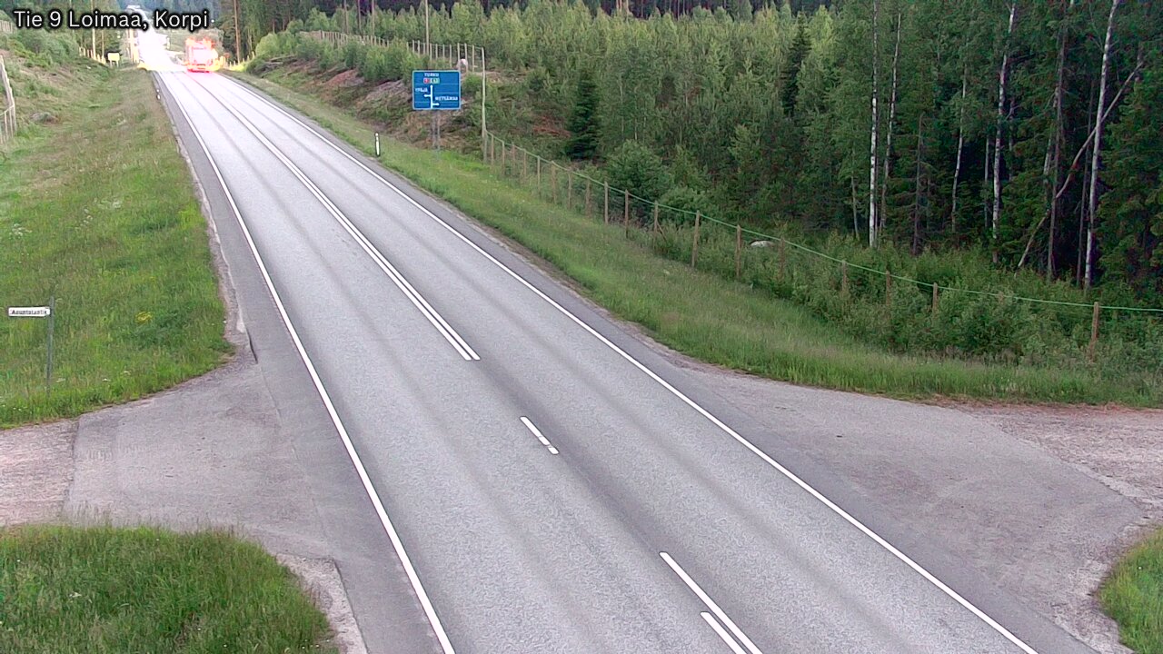 Weather Camera Image Väg 9 Loimaa,Korpi, Loimaa, Varsinais-Suomi