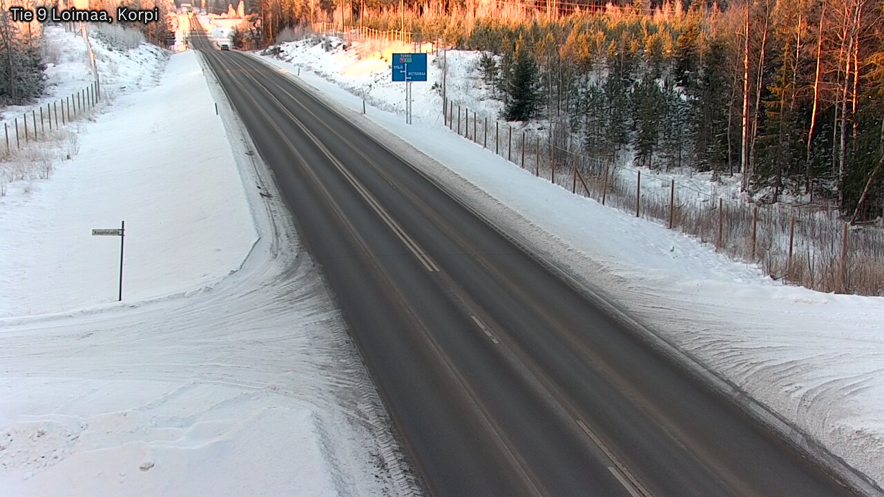 Weather Camera Image Road 9 Loimaa, Korpi, Loimaa, Varsinais-Suomi