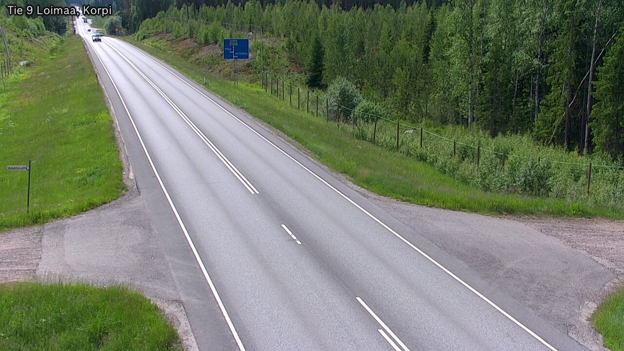 Weather Camera Image Väg 9 Loimaa,Korpi, Loimaa, Varsinais-Suomi