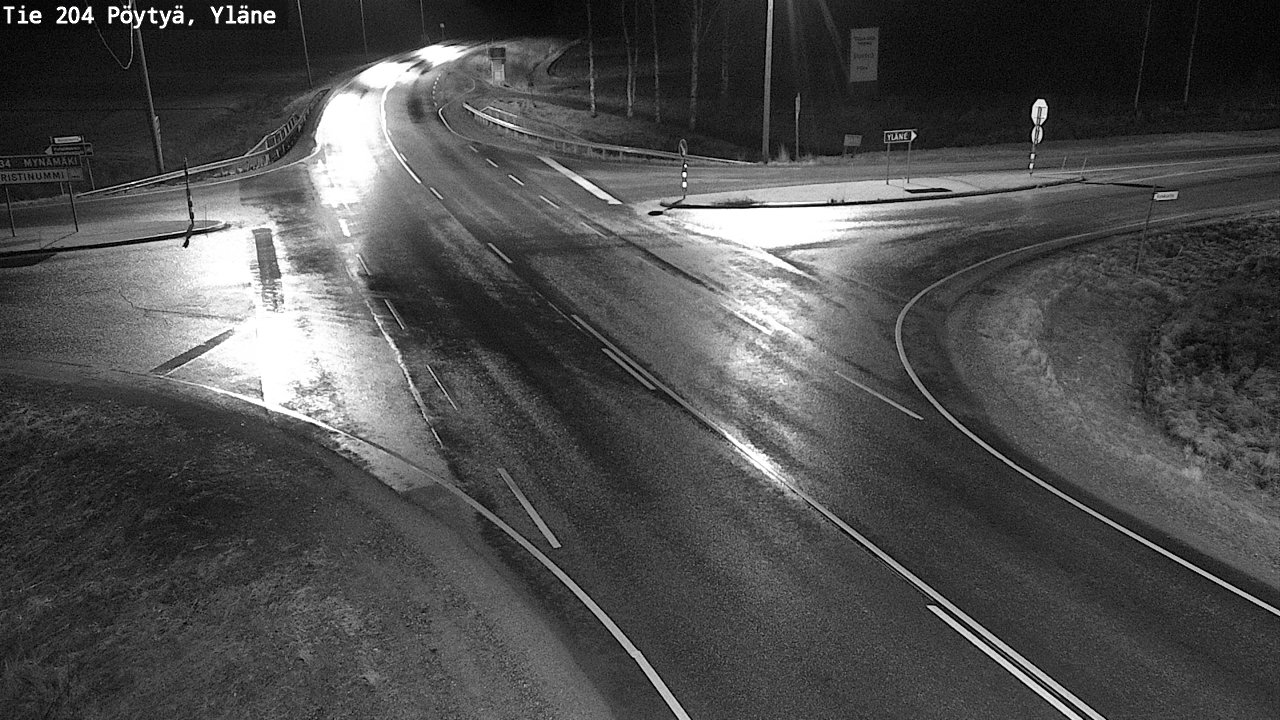 Kelikamerat Kuva Tie 204 Pöytyä, Yläne, Pöytyä, Varsinais-Suomi