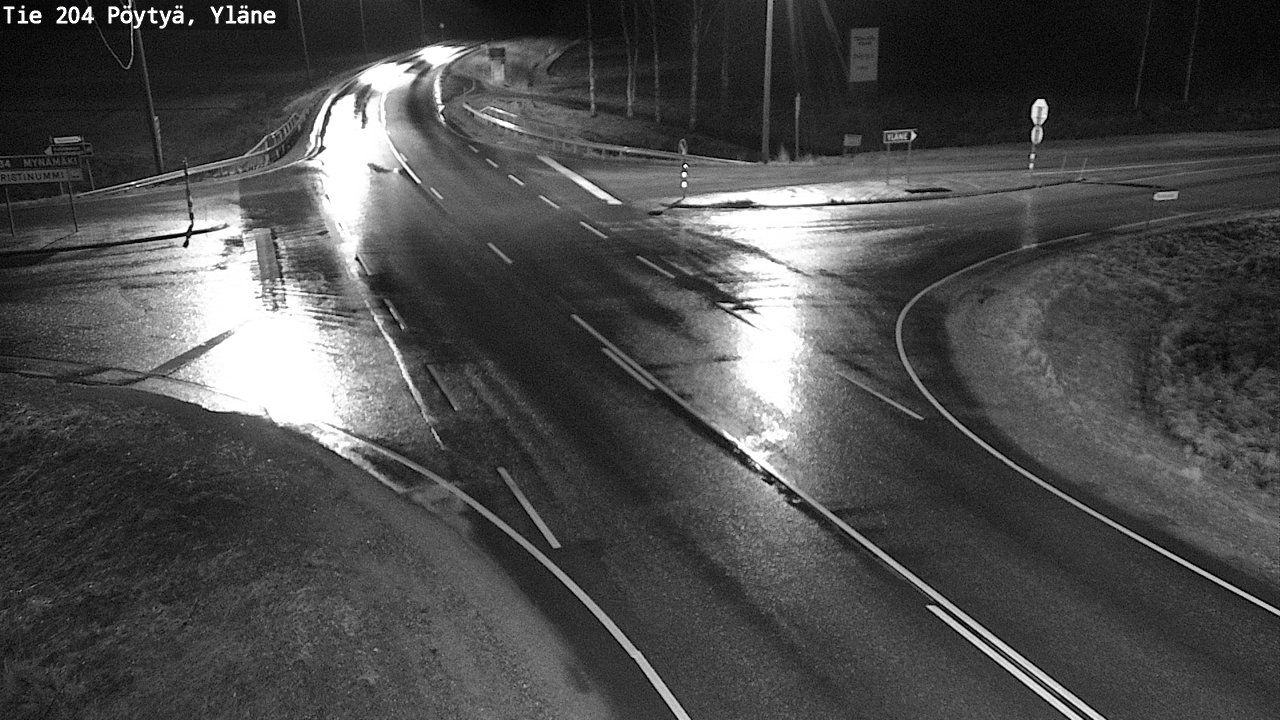 Kelikamerat Kuva Tie 204 Pöytyä, Yläne, Pöytyä, Varsinais-Suomi