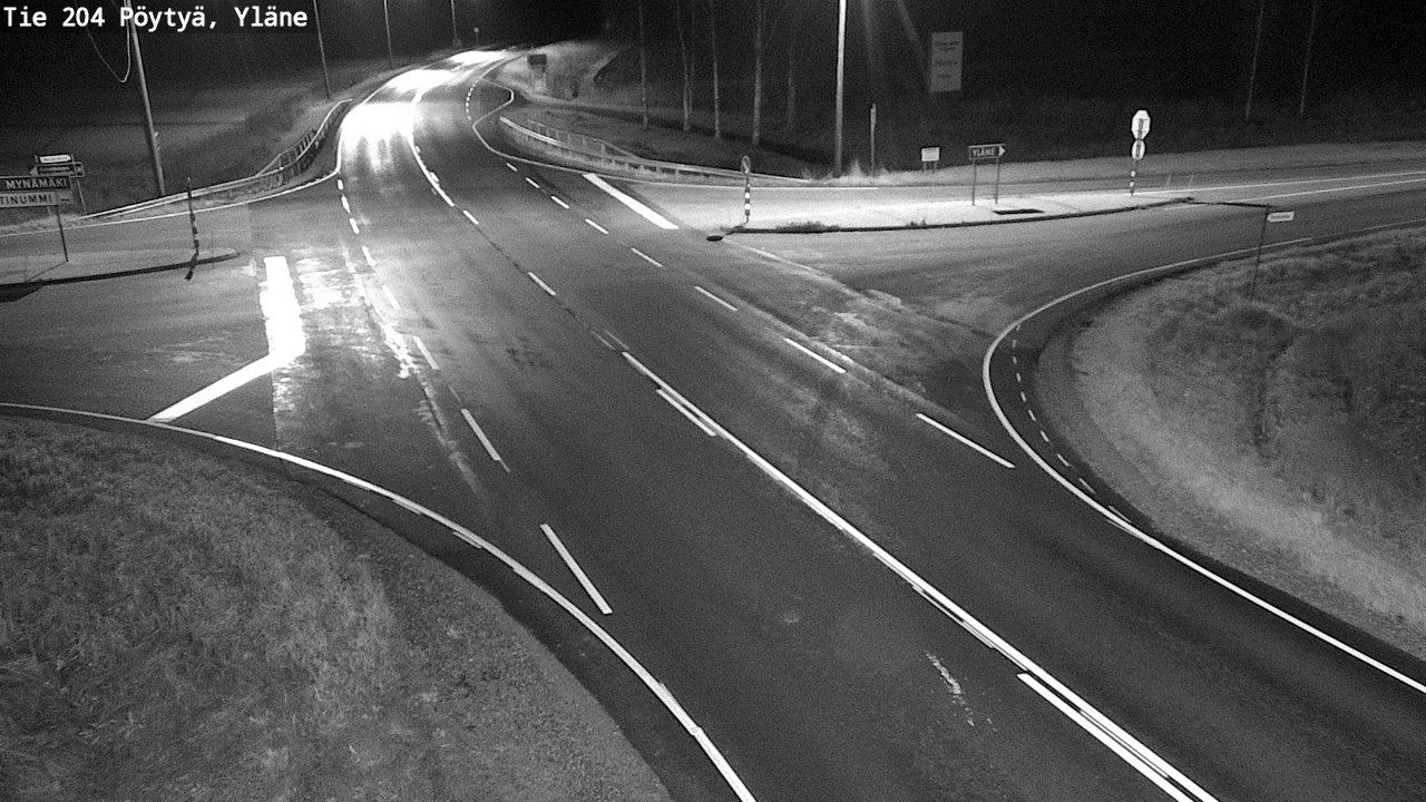 Kelikamerat Kuva Tie 204 Pöytyä, Yläne, Pöytyä, Varsinais-Suomi