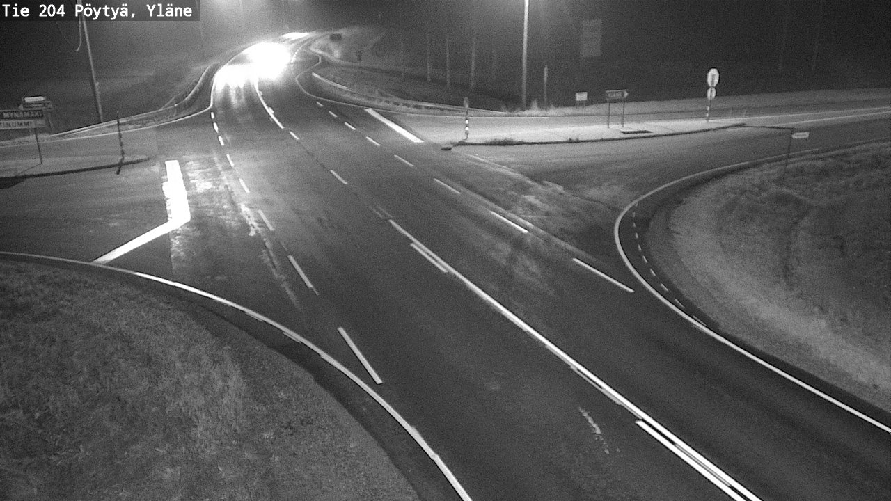 Kelikamerat Kuva Tie 204 Pöytyä, Yläne, Pöytyä, Varsinais-Suomi