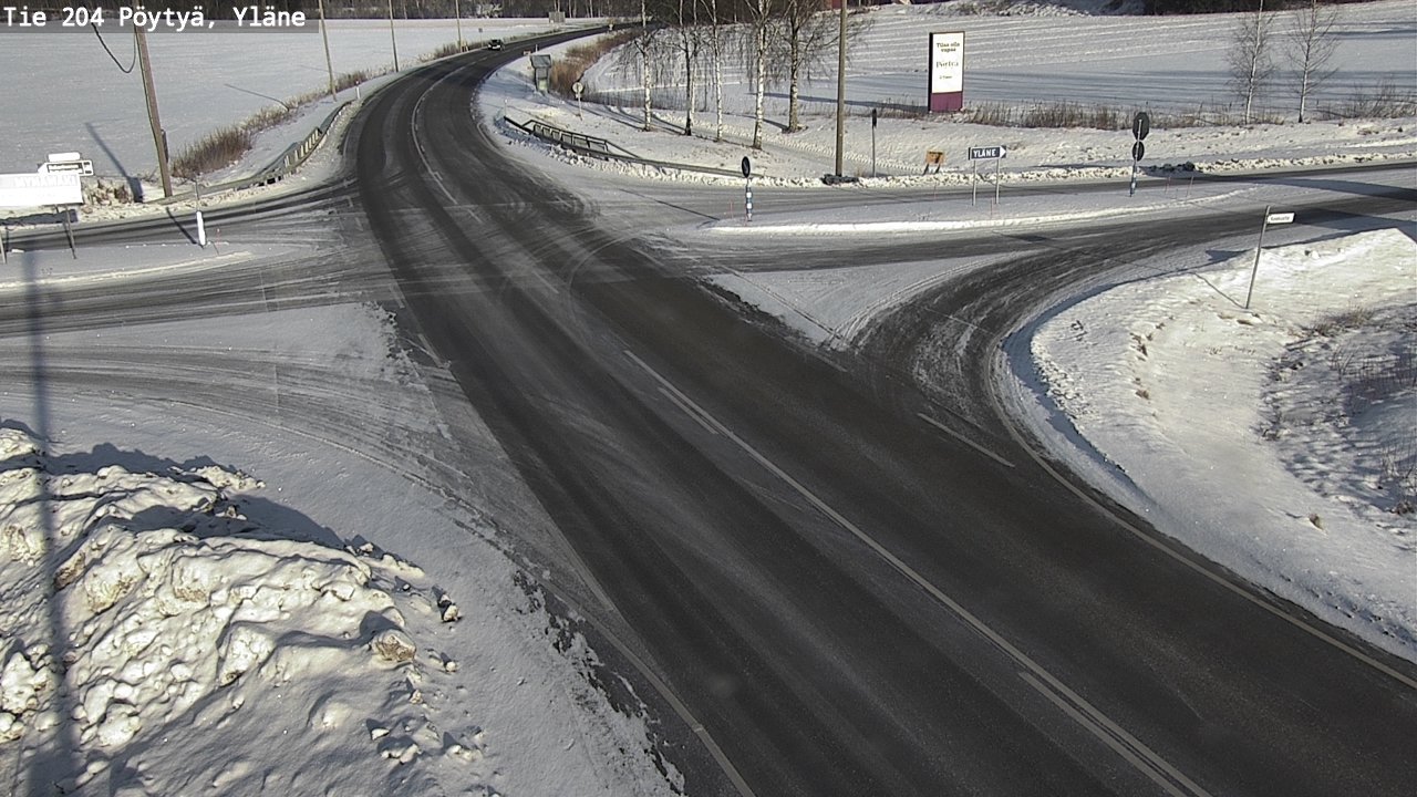 Kelikamerat Kuva Tie 204 Pöytyä, Yläne, Pöytyä, Varsinais-Suomi