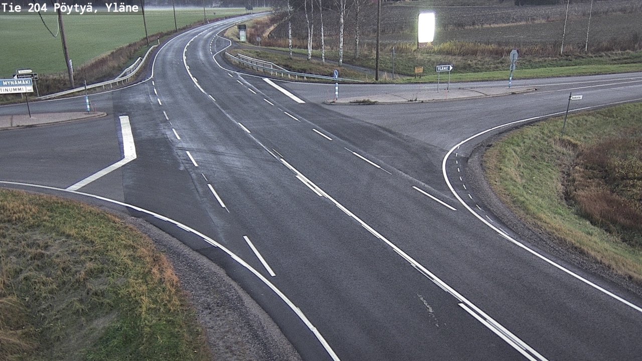 Kelikamerat Kuva Tie 204 Pöytyä, Yläne, Pöytyä, Varsinais-Suomi