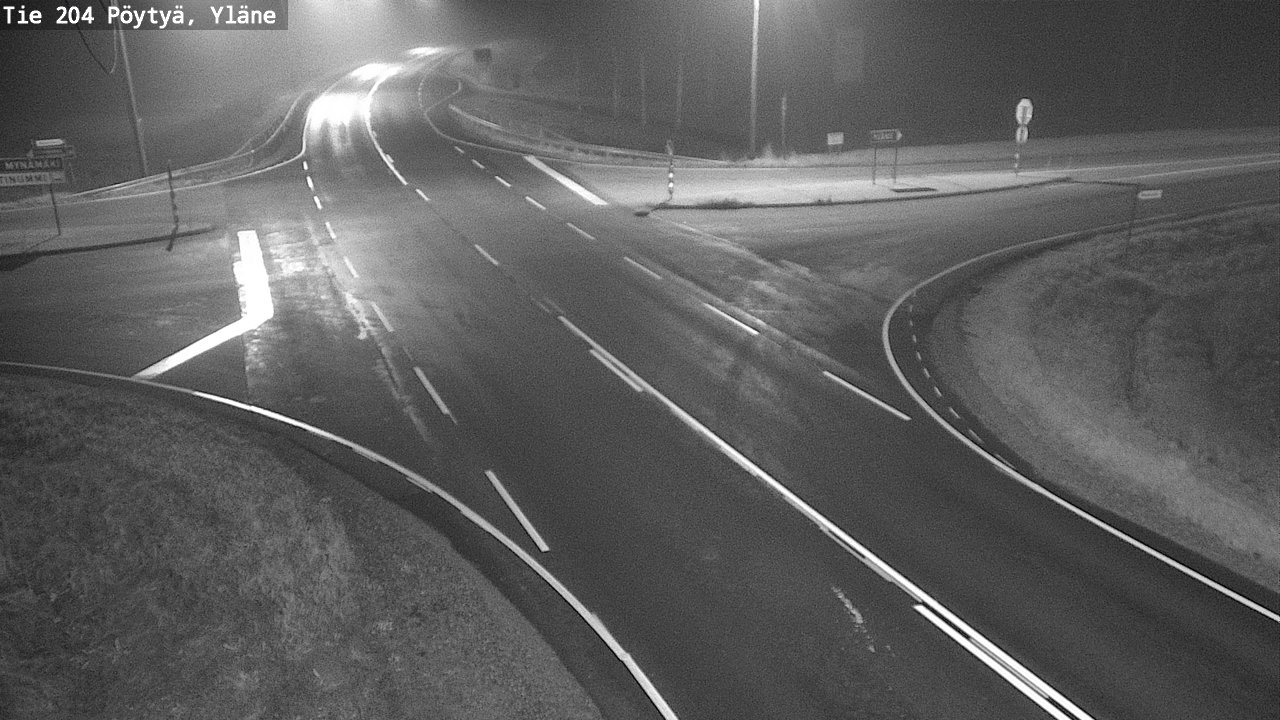 Kelikamerat Kuva Tie 204 Pöytyä, Yläne, Pöytyä, Varsinais-Suomi