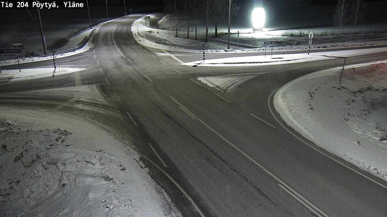 Kelikamerat Kuva Tie 204 Pöytyä, Yläne, Pöytyä, Varsinais-Suomi