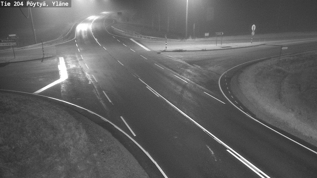 Kelikamerat Kuva Tie 204 Pöytyä, Yläne, Pöytyä, Varsinais-Suomi