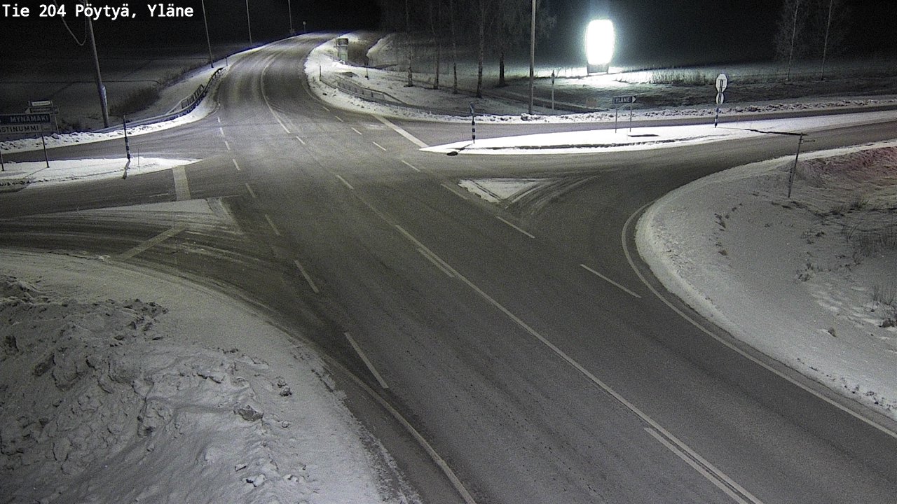 Kelikamerat Kuva Tie 204 Pöytyä, Yläne, Pöytyä, Varsinais-Suomi